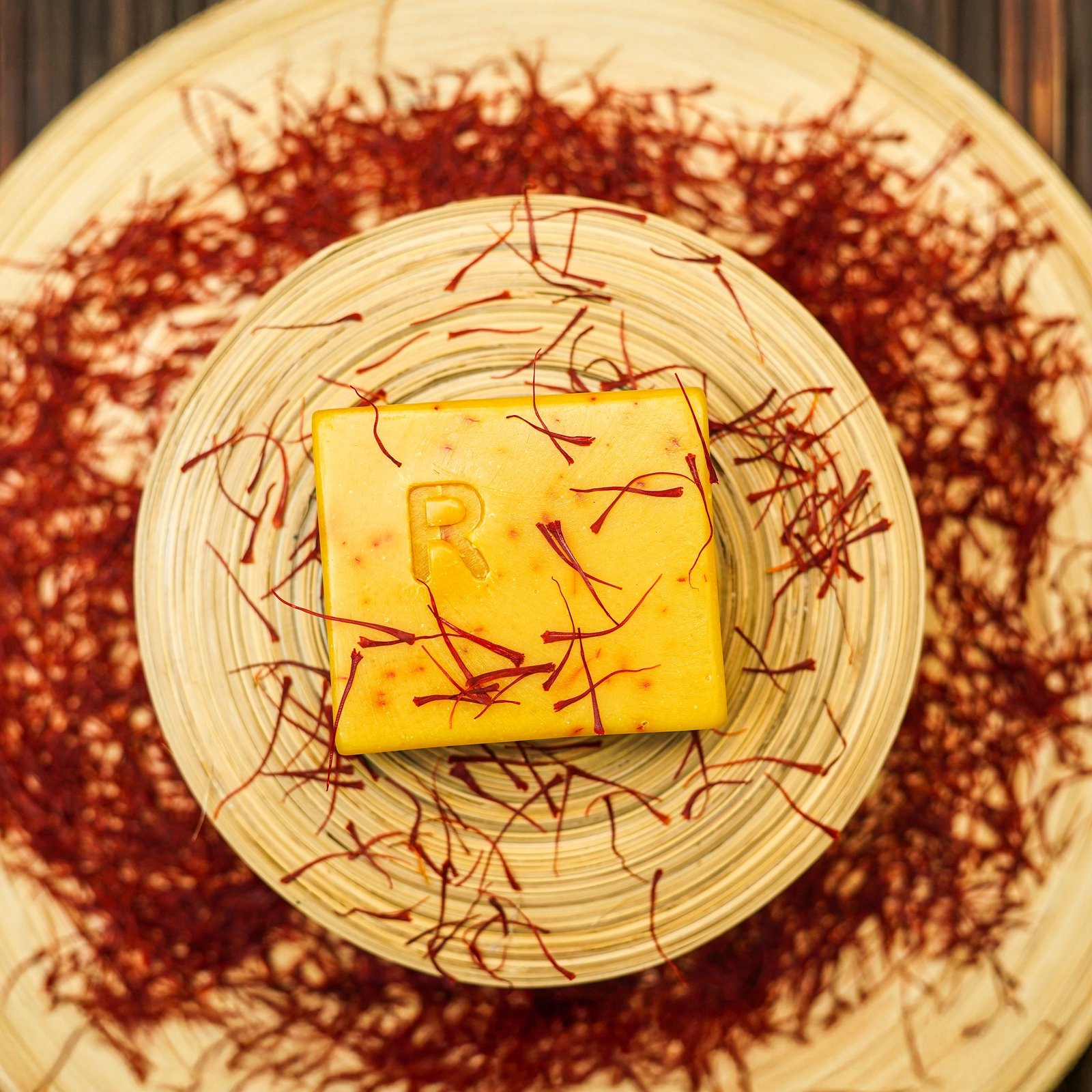 ribana saffron goat milk soap